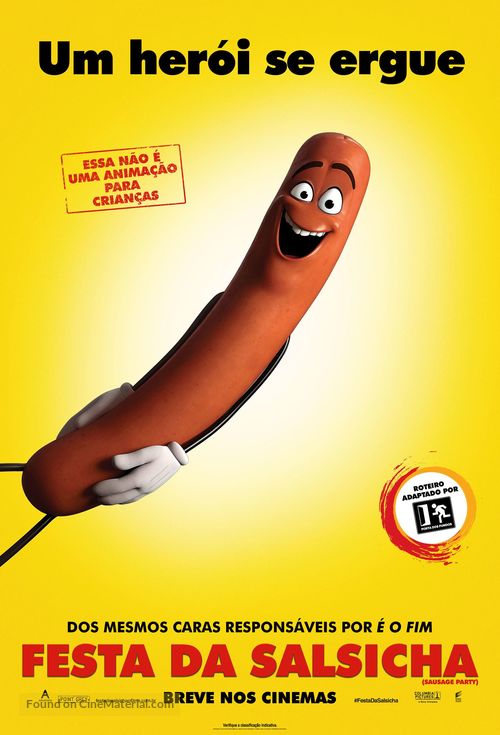 Sausage Party - Brazilian Movie Poster