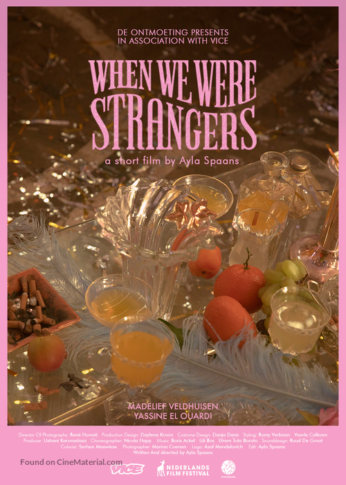 When We Were Strangers - Dutch Movie Poster