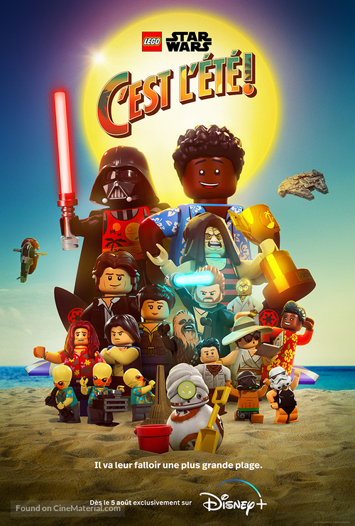 LEGO Star Wars Summer Vacation - French Movie Poster