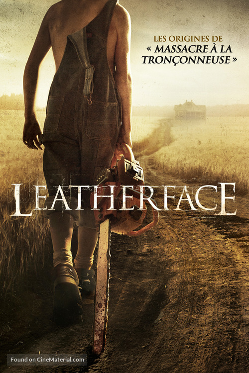 Leatherface - French DVD movie cover