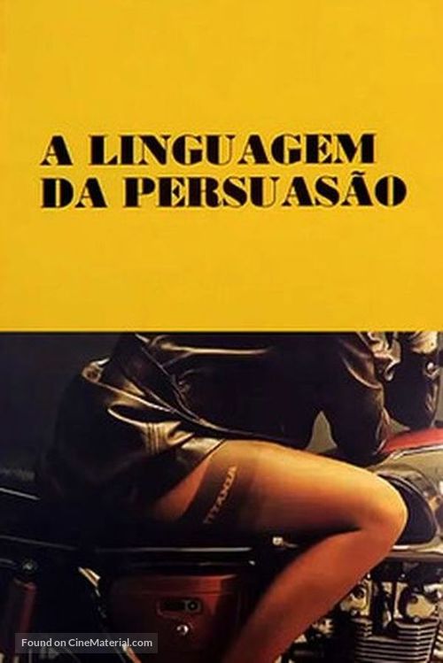 A Linguagem da Persuas&atilde;o - Brazilian Movie Poster