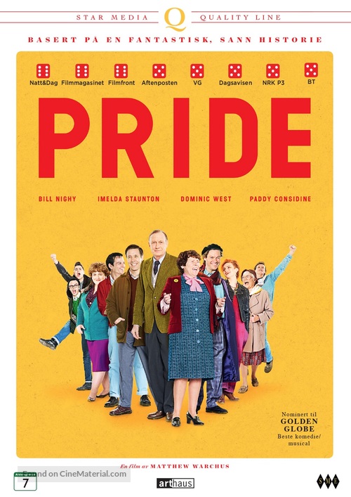 Pride - Norwegian DVD movie cover