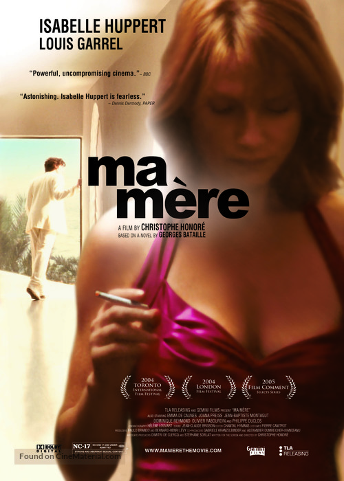 Ma m&egrave;re - Canadian Movie Poster