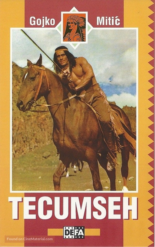 Tecumseh - German VHS movie cover