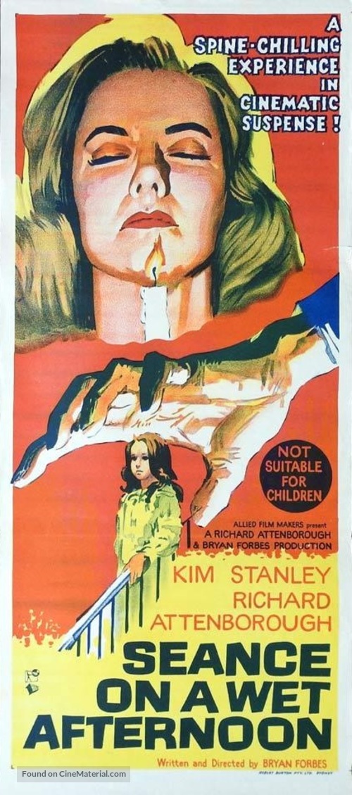 Seance on a Wet Afternoon - Australian Movie Poster