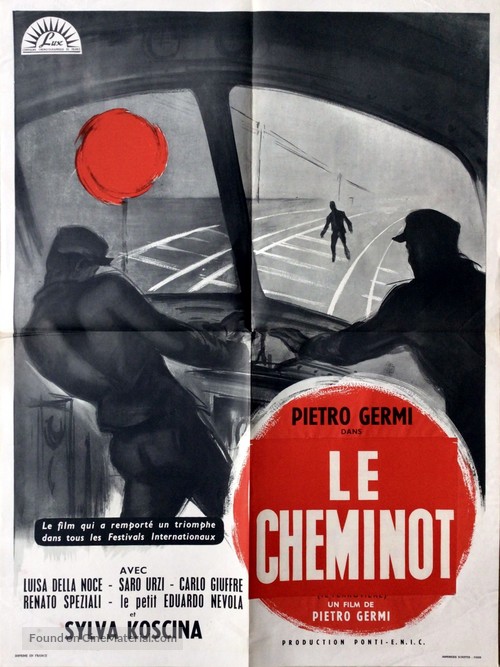 Il ferroviere - French Movie Poster