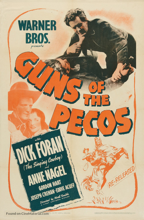 Guns of the Pecos - Movie Poster