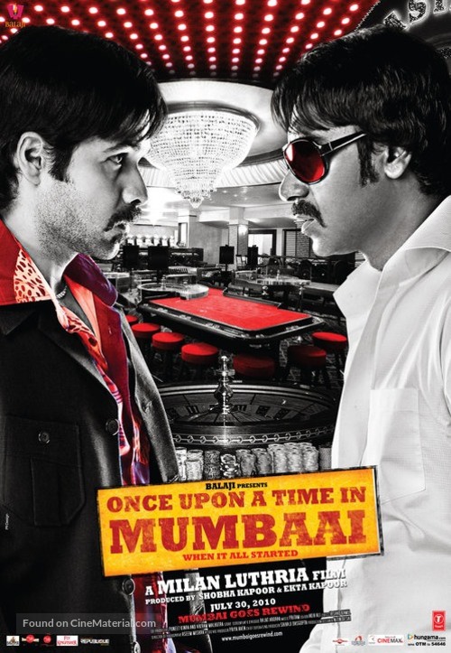 Once Upon a Time in Mumbai - Indian Movie Poster