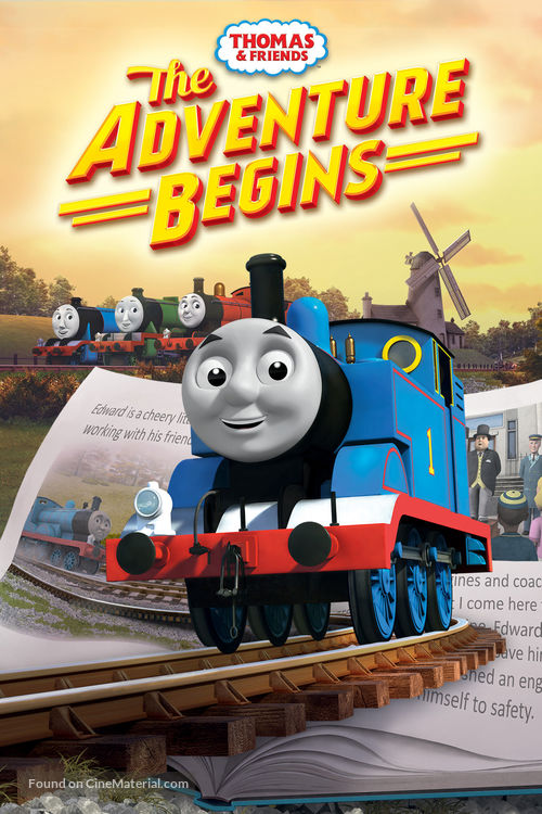 Thomas &amp; Friends: The Adventure Begins - DVD movie cover
