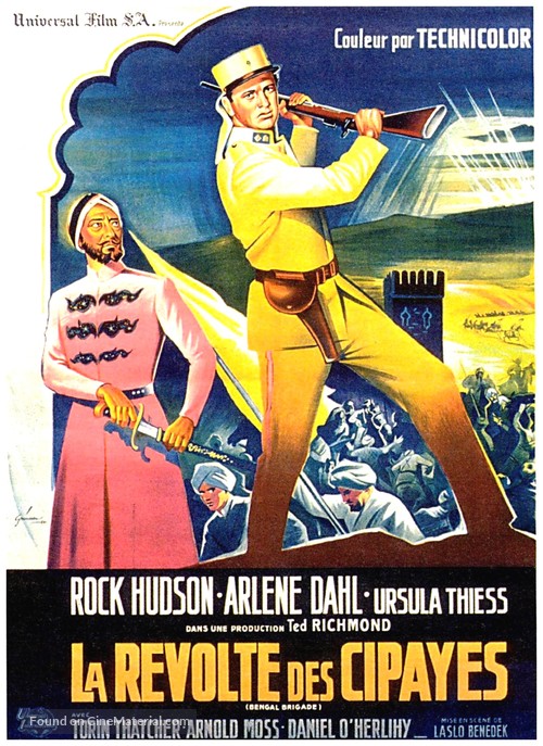 Bengal Brigade - French Movie Poster