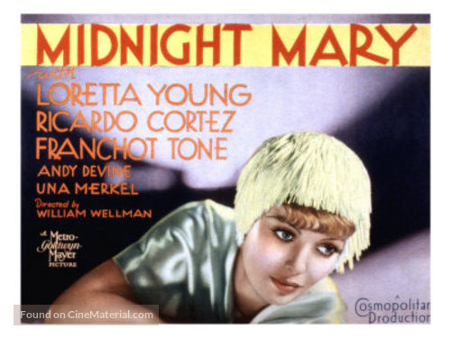 Midnight Mary - Movie Poster