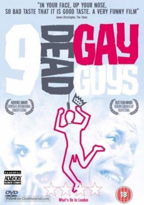 9 Dead Gay Guys - British DVD movie cover
