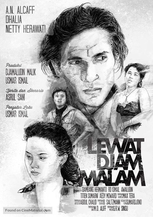 Lewat Djam Malam - Indonesian poster