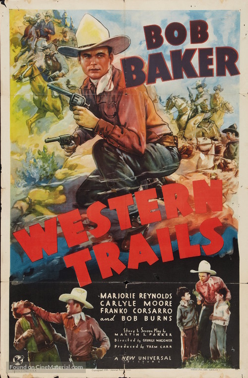 Western Trails - Movie Poster