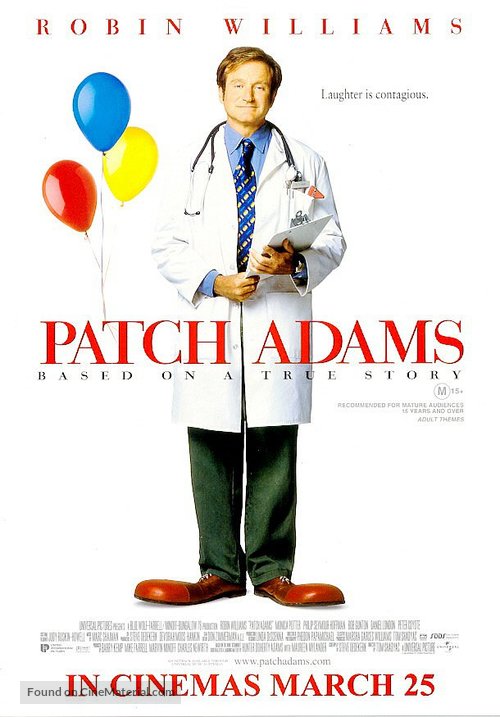 Patch Adams - Australian Movie Poster