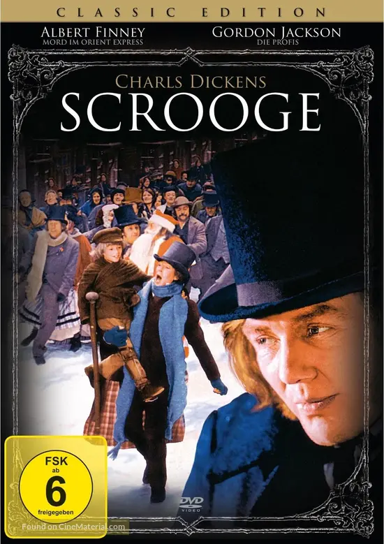 Scrooge - German DVD movie cover