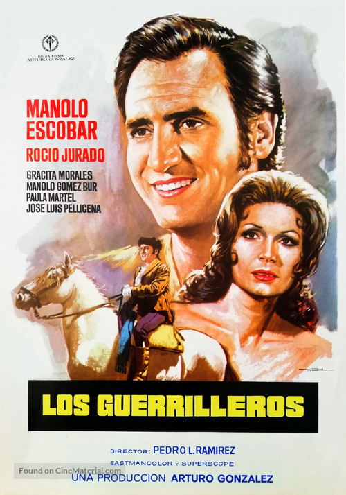 Los guerrilleros - Spanish Movie Poster