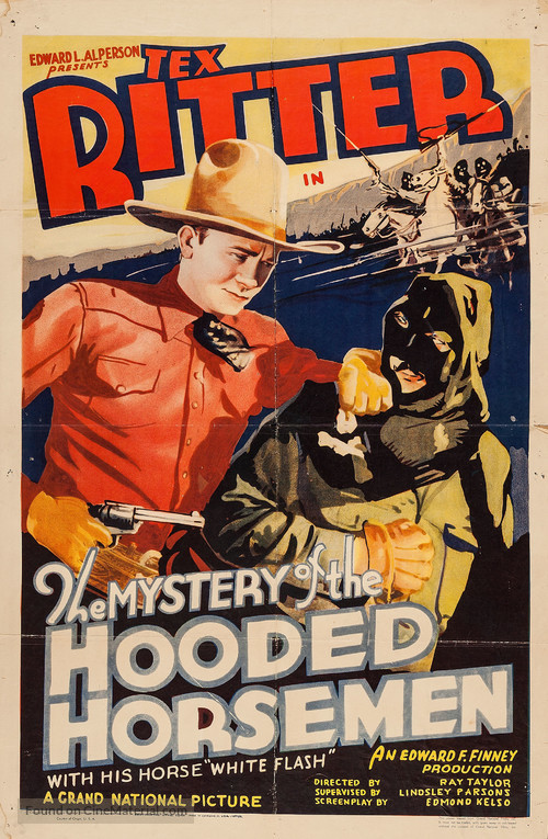 The Mystery of the Hooded Horsemen - Movie Poster