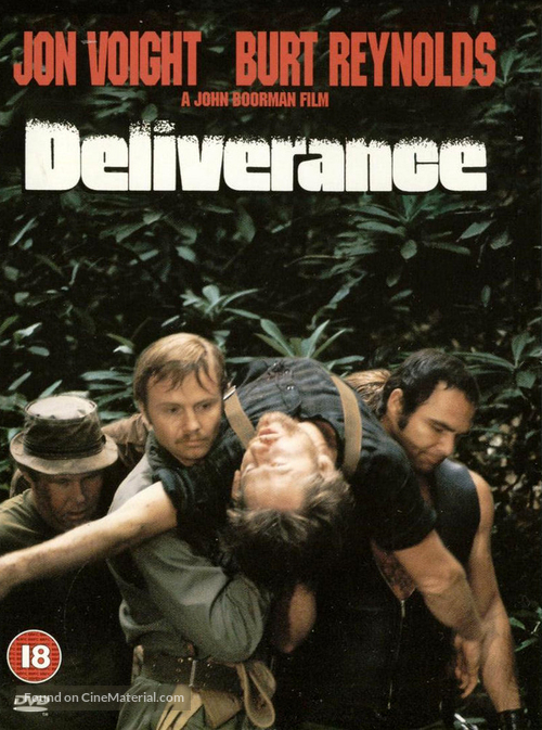 Deliverance - British DVD movie cover