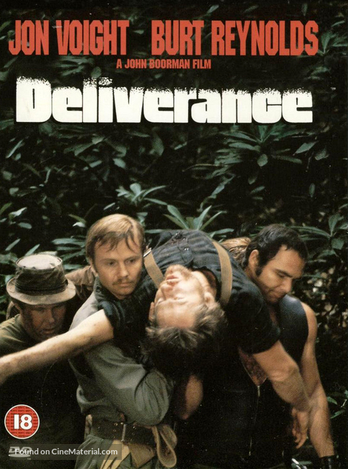 Deliverance - British DVD movie cover