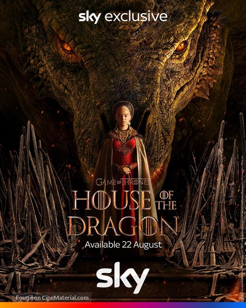 &quot;House of the Dragon&quot; - Irish Movie Poster