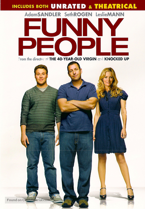 Funny People - DVD movie cover