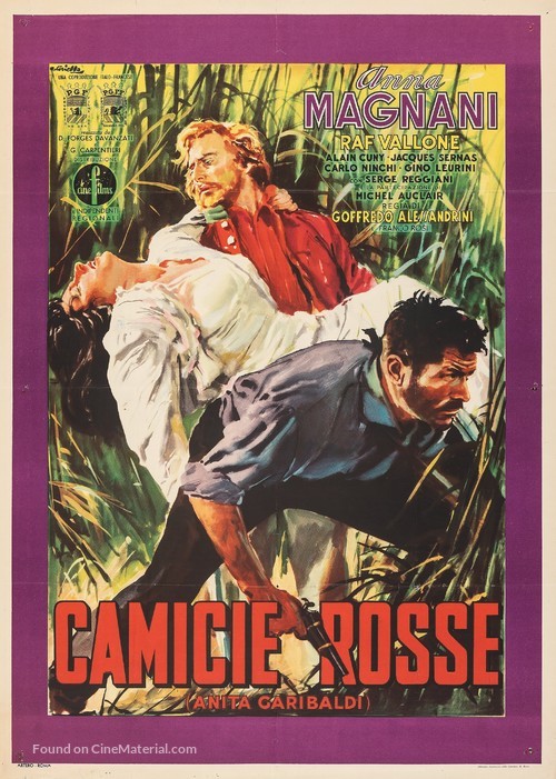 Camicie rosse - Italian Movie Poster