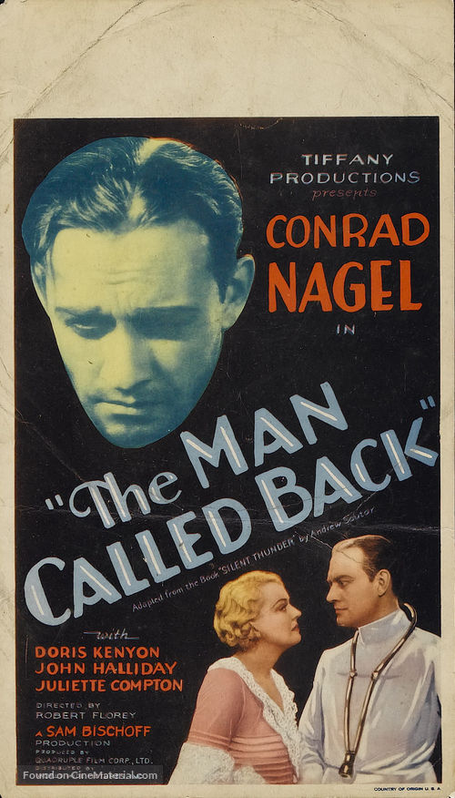 The Man Called Back - Movie Poster