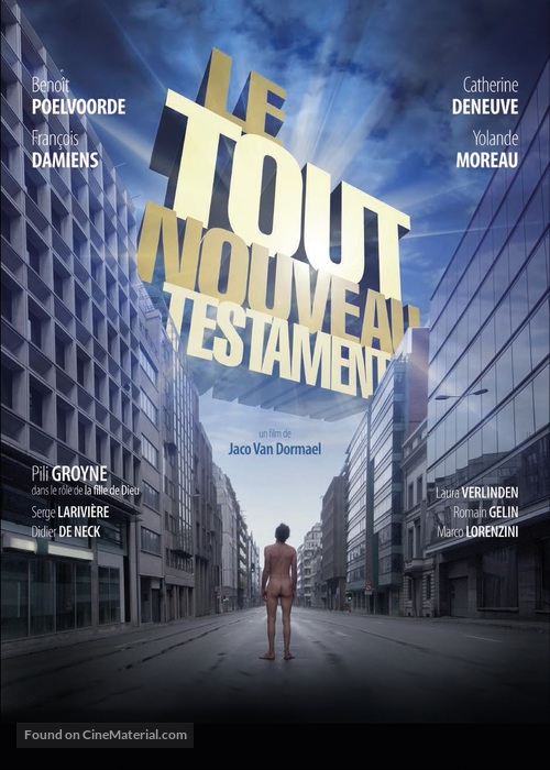 Le tout nouveau testament - Belgian Movie Poster