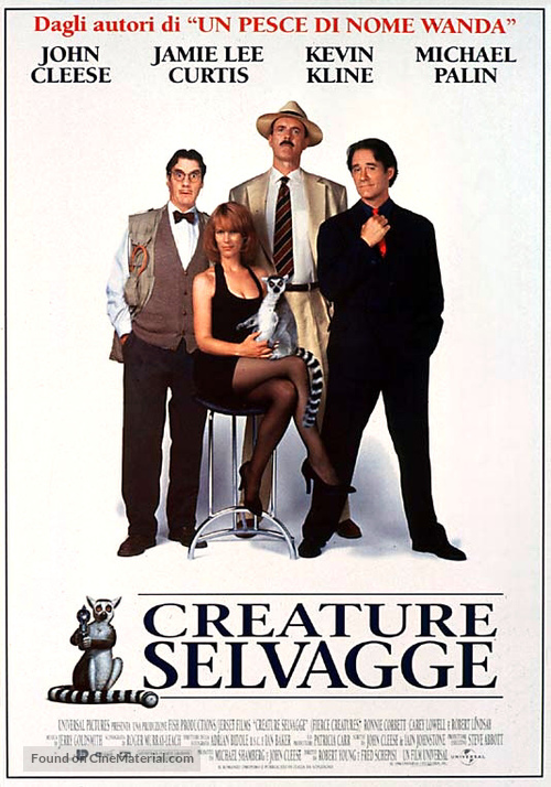 Fierce Creatures - Italian Movie Poster