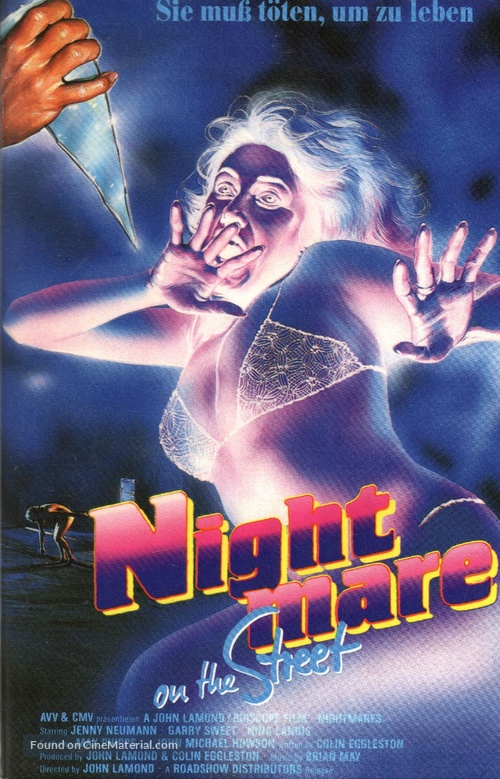 Nightmares - German DVD movie cover