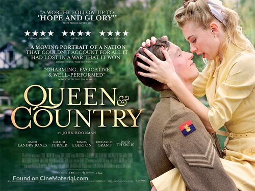 Queen and Country - British Movie Poster