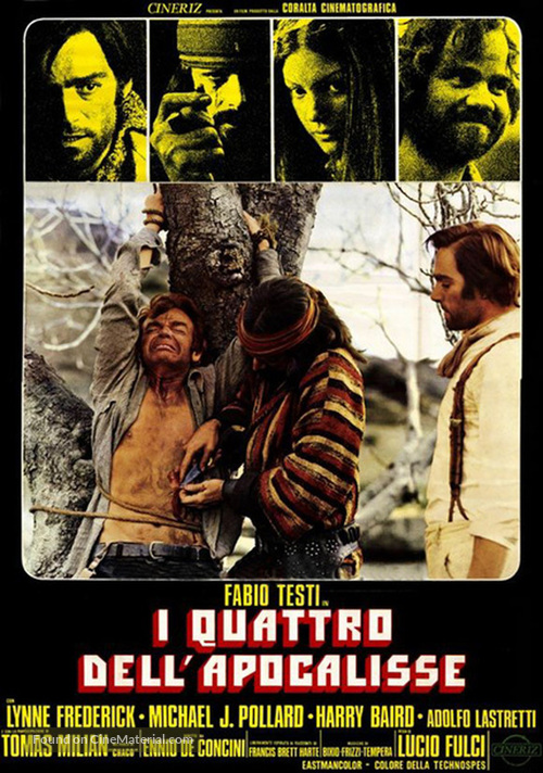 Quattro dell&#039;apocalisse, I - Italian Movie Poster
