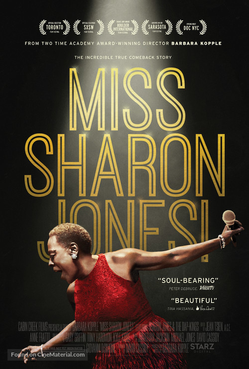 Miss Sharon Jones! - Movie Poster