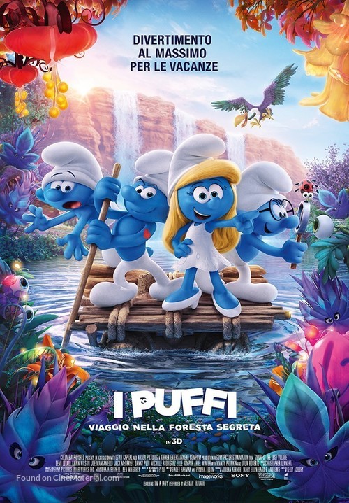 Smurfs: The Lost Village - Swiss Movie Poster