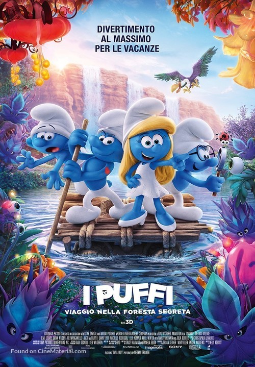 Smurfs: The Lost Village - Swiss Movie Poster