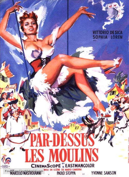 La bella mugnaia - French Movie Poster