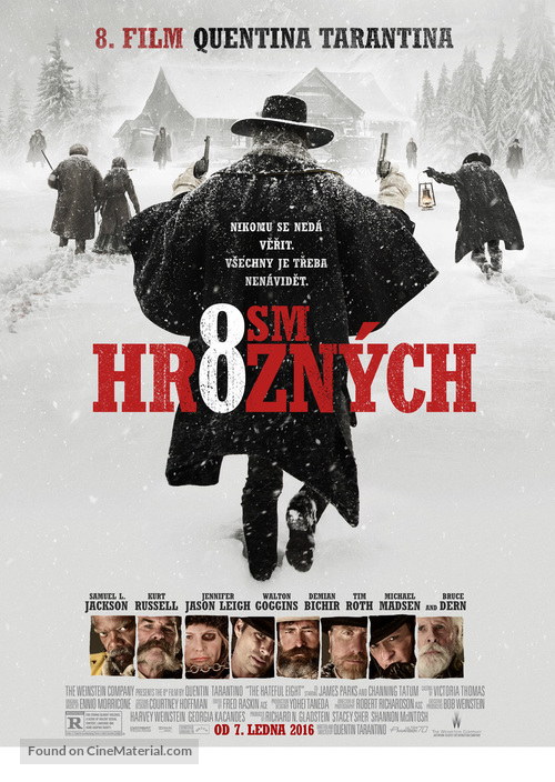 The Hateful Eight - Czech Movie Poster