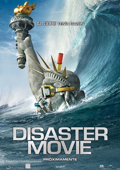 Disaster Movie - Spanish Movie Poster