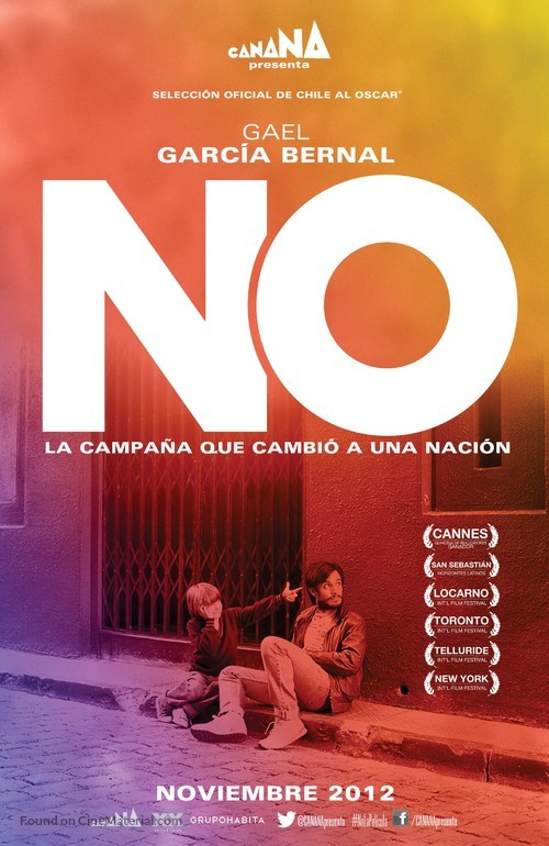 No - Mexican Movie Poster