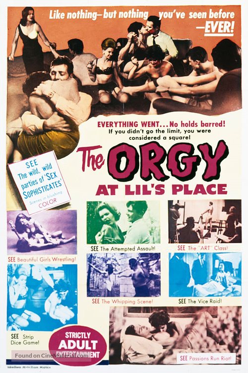 Orgy at Lil&#039;s Place - Movie Poster
