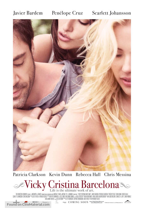 Vicky Cristina Barcelona - Canadian Movie Poster