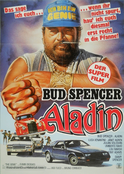 Superfantagenio - German Movie Poster