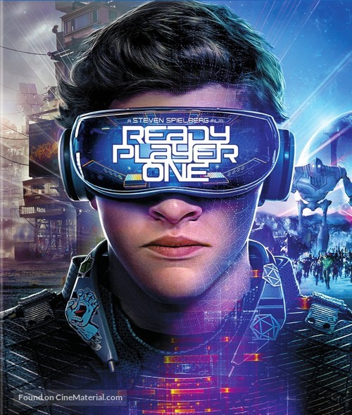 Ready Player One - Blu-Ray movie cover