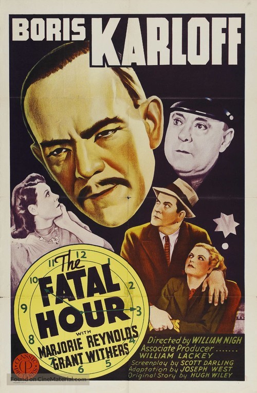The Fatal Hour - Movie Poster