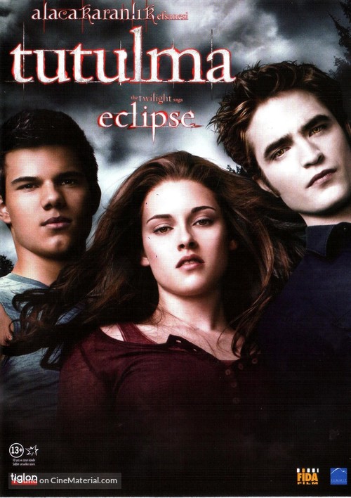 The Twilight Saga: Eclipse - Turkish DVD movie cover