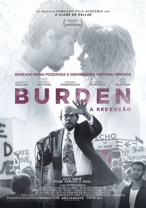 Burden - Portuguese Movie Poster