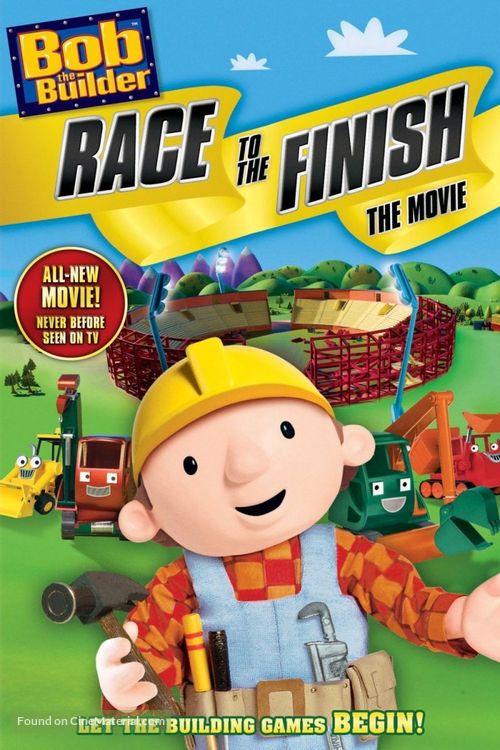 Bob the Builder: Race to the Finish Movie - British Movie Cover