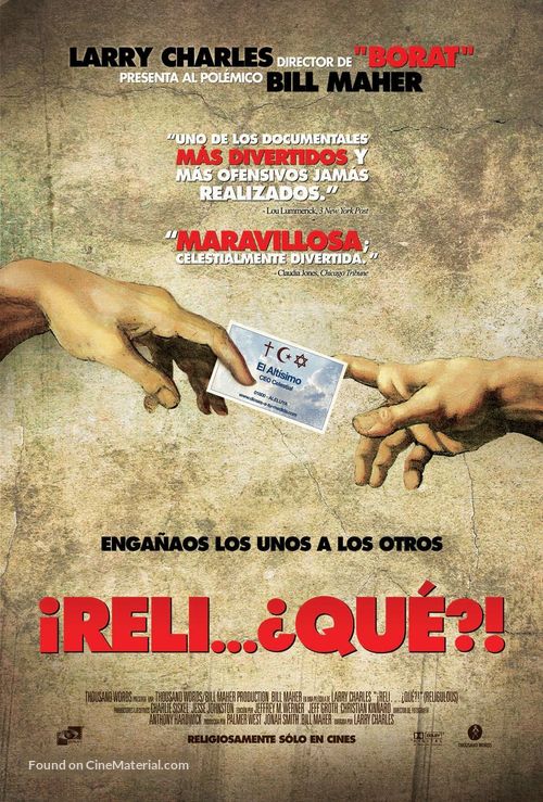 Religulous - Mexican Movie Poster