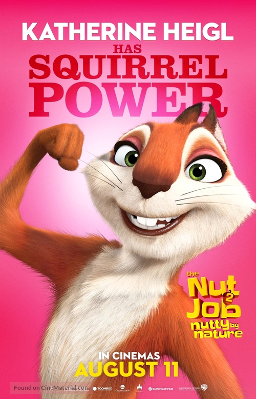 The Nut Job 2 - British Movie Poster